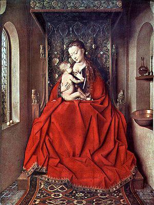 Jan Van Eyck Lucca Madonna Norge oil painting art